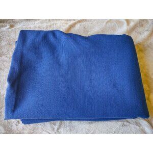 Cobalt Blue Fabric 59" W X 158" L (4 Yards) ~ Multi Purpose ~ Never Used